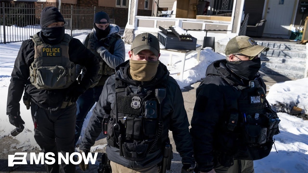 ‘A partisan militia’: Adam Serwer says role of ICE is to ‘make life miserable’ in Minneapolis