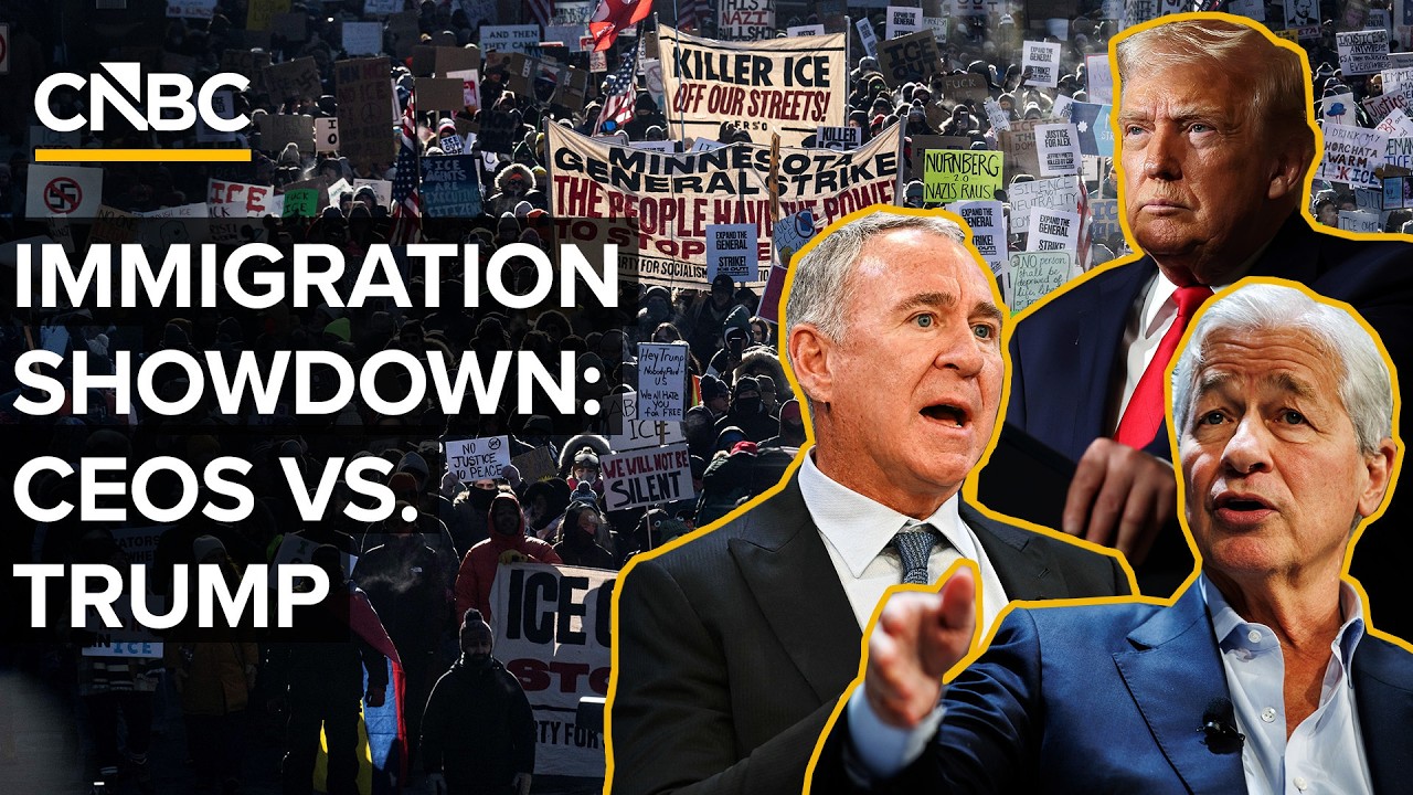 After ICE Violence, CEOs Face The Risks Of Speaking Out Against Trump