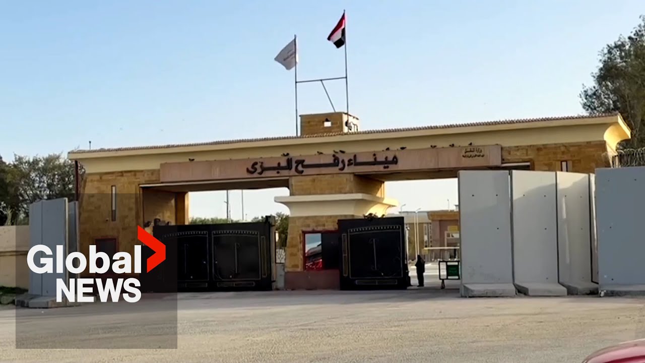 Aid trucks await entry at Rafah crossing after Israel recovers final hostage