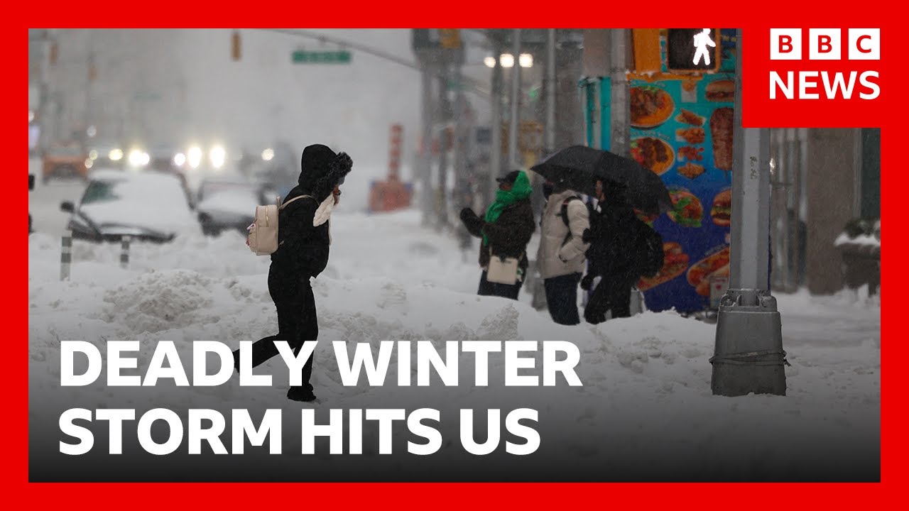 At least 14 dead as winter storm sweeps across US | BBC News