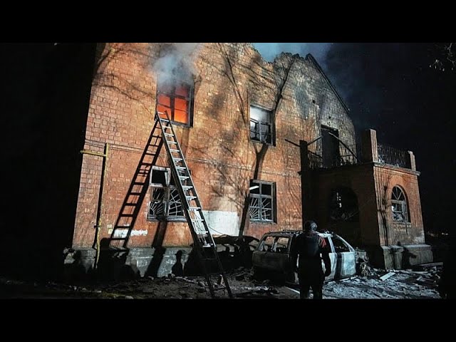 At least two people killed and 15 injured in overnight Russian strikes across Ukraine