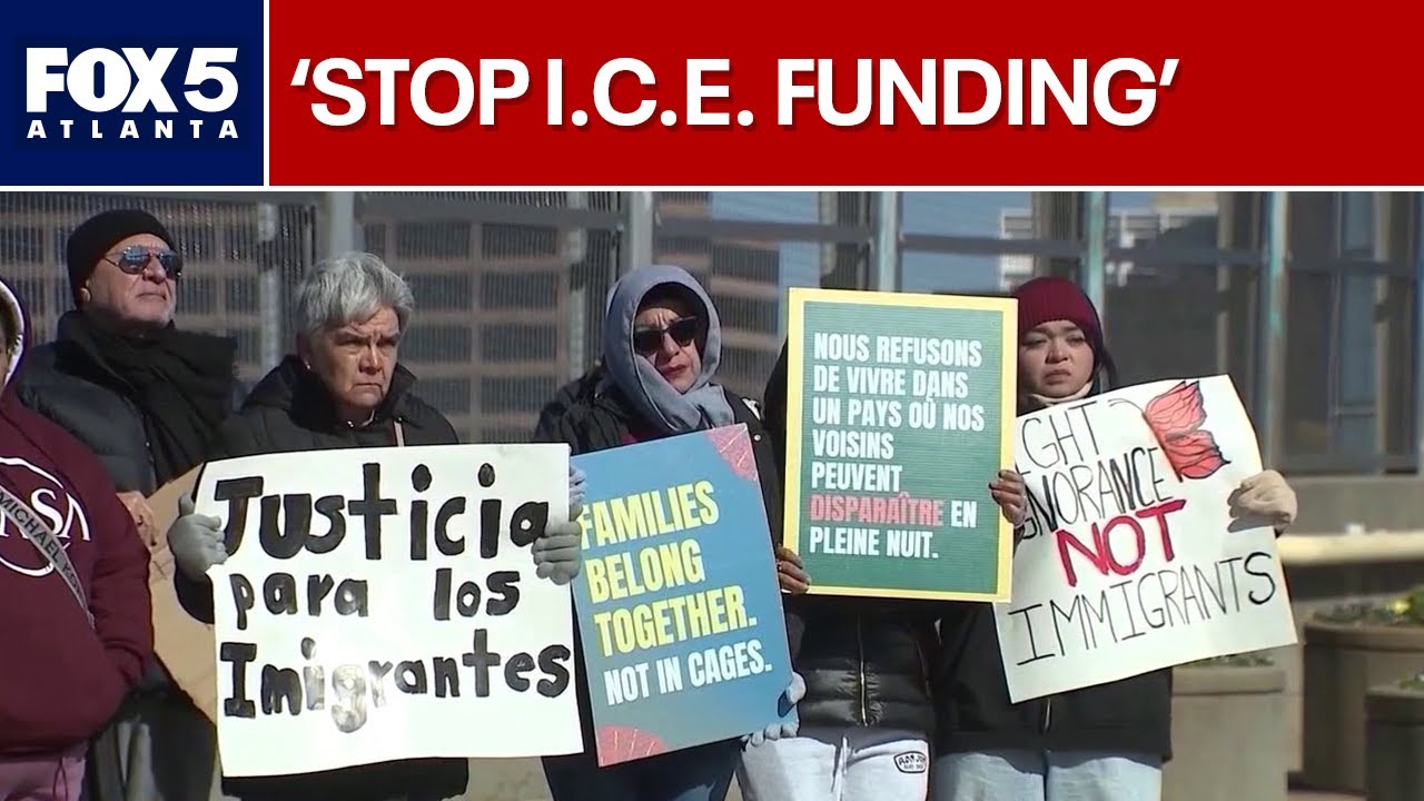 Atlanta protesters demand ICE funding halt | FOX 5 News