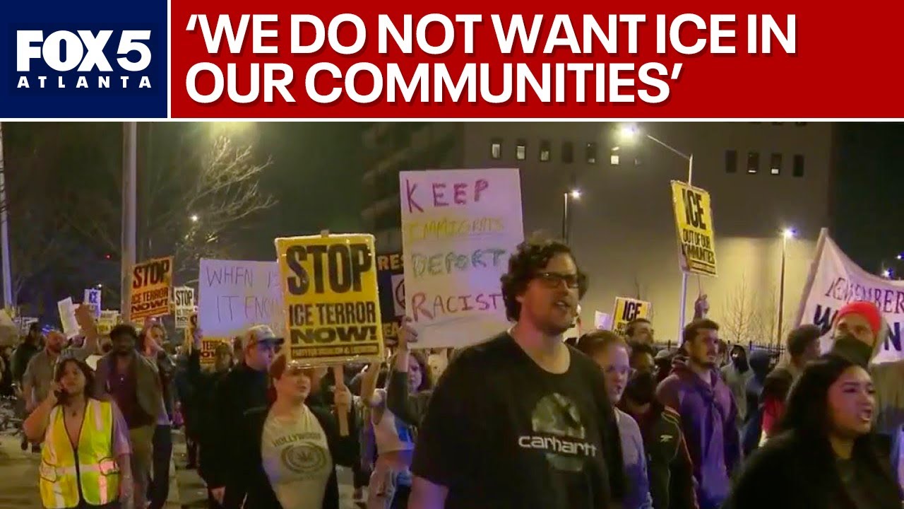 Atlanta protesters hold anti-ICE demonstrations | FOX 5 News