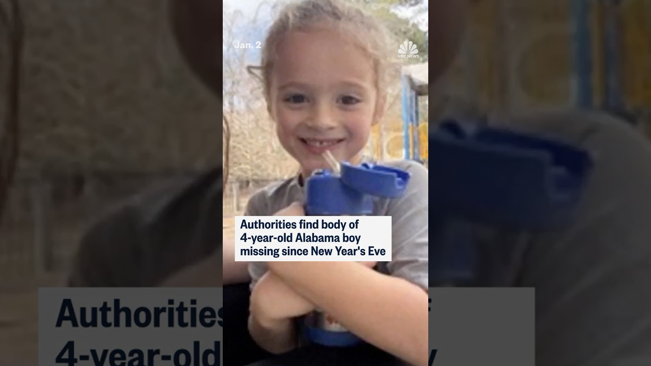 Authorities find body of 4-year-old Alabama boy missing since New Year’s Eve