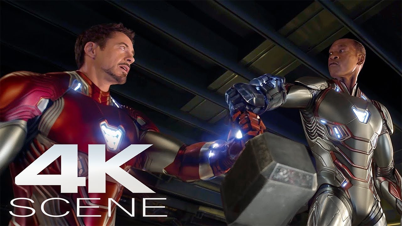 Avengers Try Lifting Thor’s Hammer (4K Blu-ray) Fight Scene | Avengers Age Of Ultron Movie [2015]