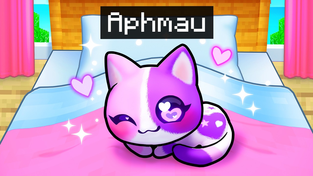 Becoming a BABY KITTEN in Minecraft!