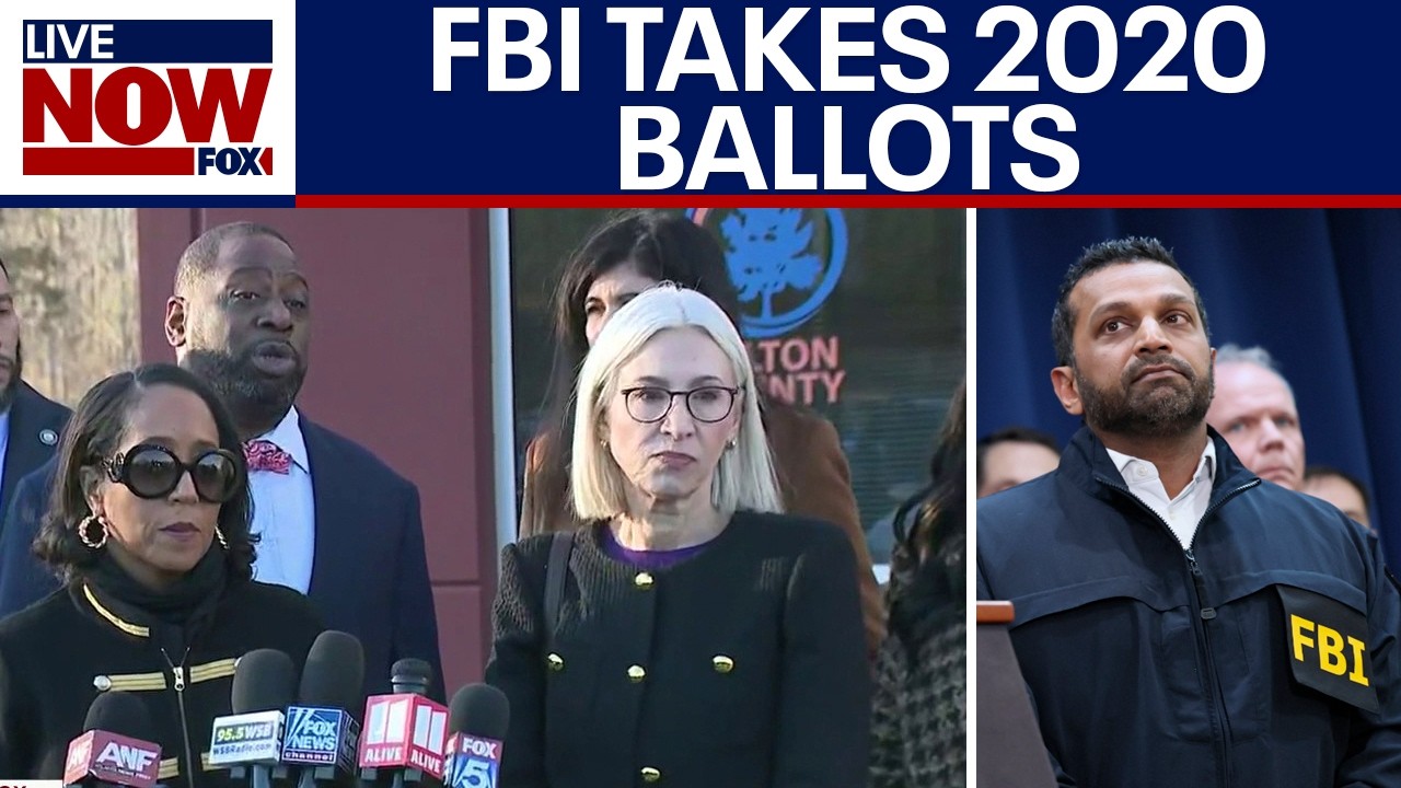 BREAKING NEWS: FBI criminal warrant on Fulton County 2020 ballots