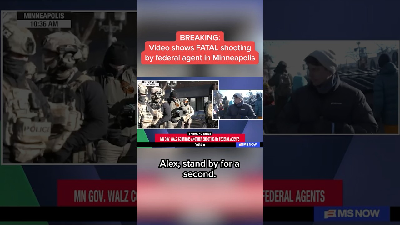 BREAKING: Video shows FATAL shooting by federal agent in Minneapolis