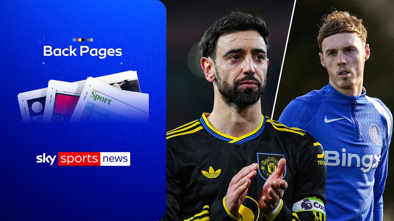 Bruno Fernandes future & Cole Palmer to Manchester United? | Back Pages Tonight