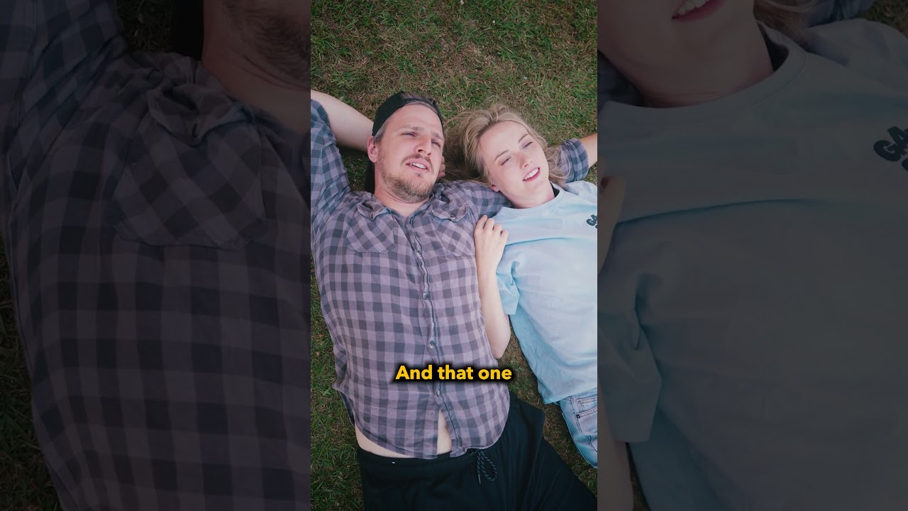 Cloud watching with your girlfriend