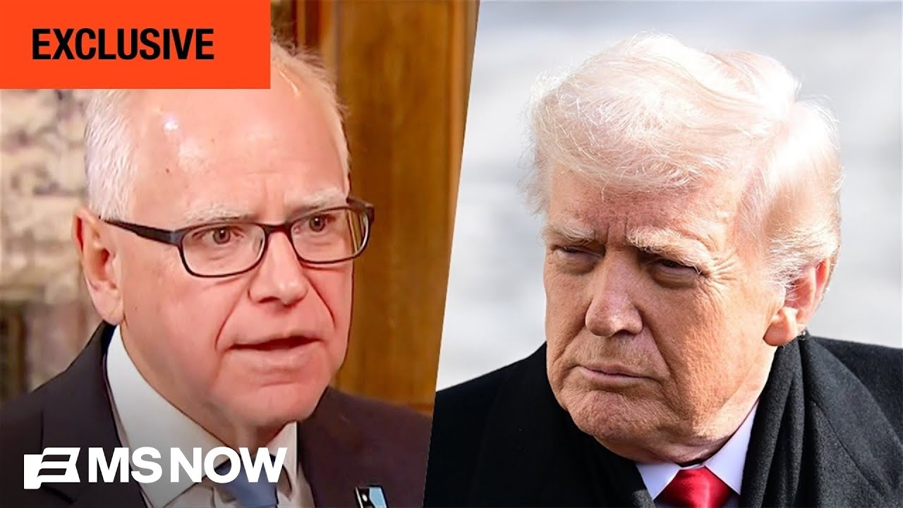 Compared us to Venezuela: Walz slams Trump & Homan deployment in Minnesota | MS NOW FULL INTERVIEW