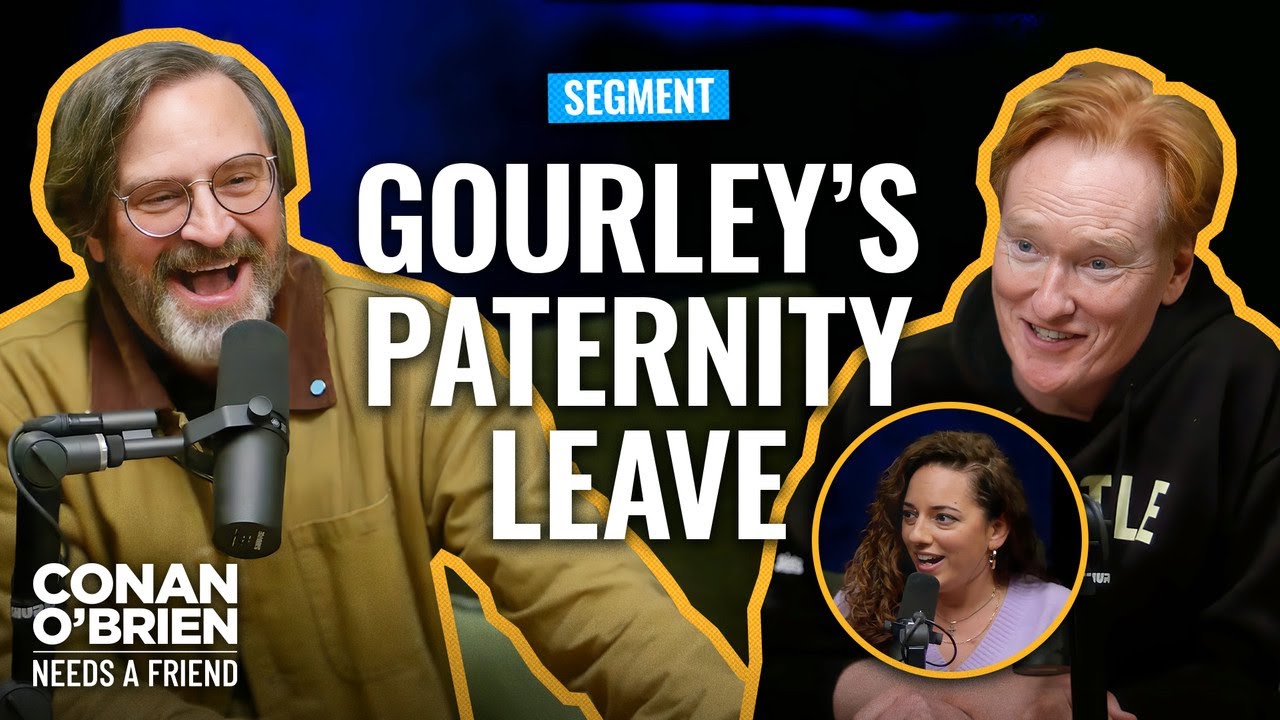 Conan Offers To Be The Godfather To Gourley’s Second Child | Conan O’Brien Needs A Friend