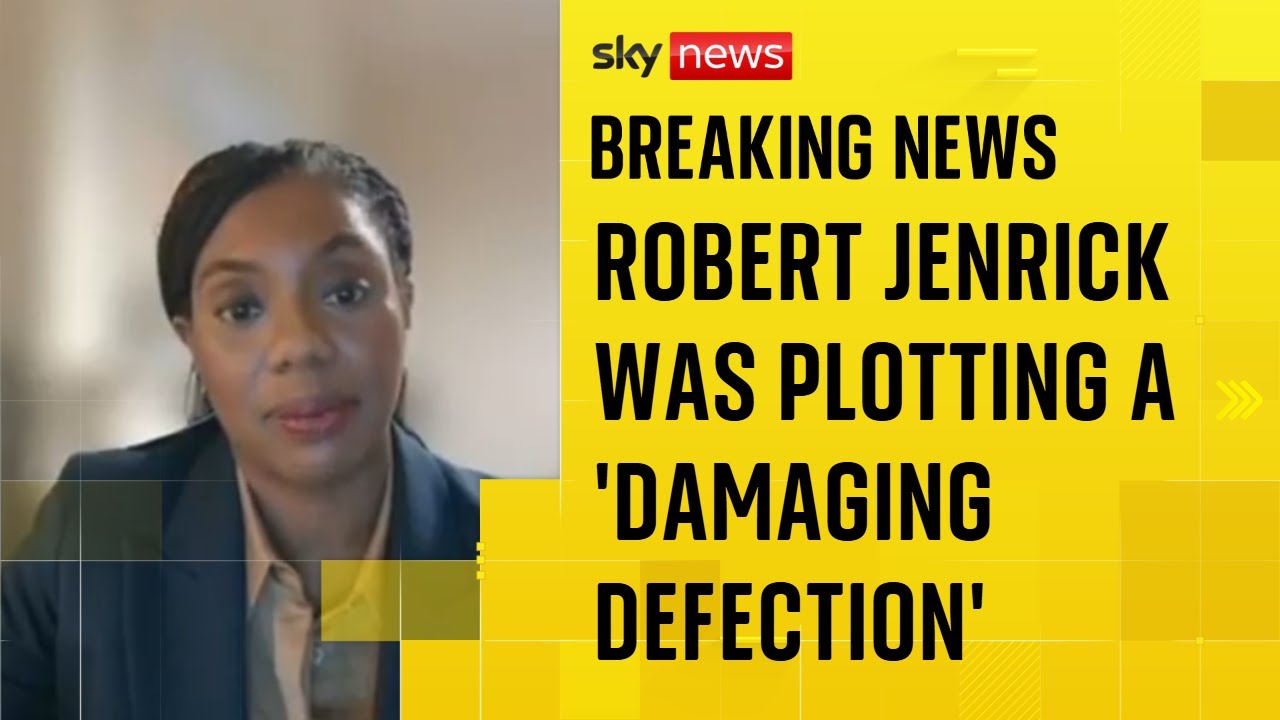 Conservative leader Kemi Badenoch makes statement after sacking Robert Jenrick