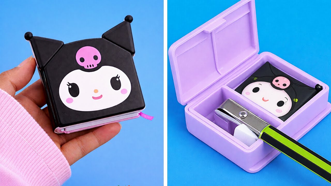 CRAFTY SCHOOL SUPPLIES 🎨 Adorable DIY Mini Creations! 🎨💕