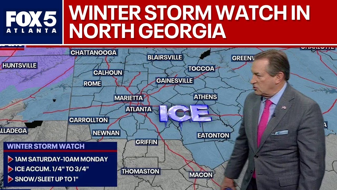 Crippling ice storm nears Georgia: Complete coverage | FOX 5 News