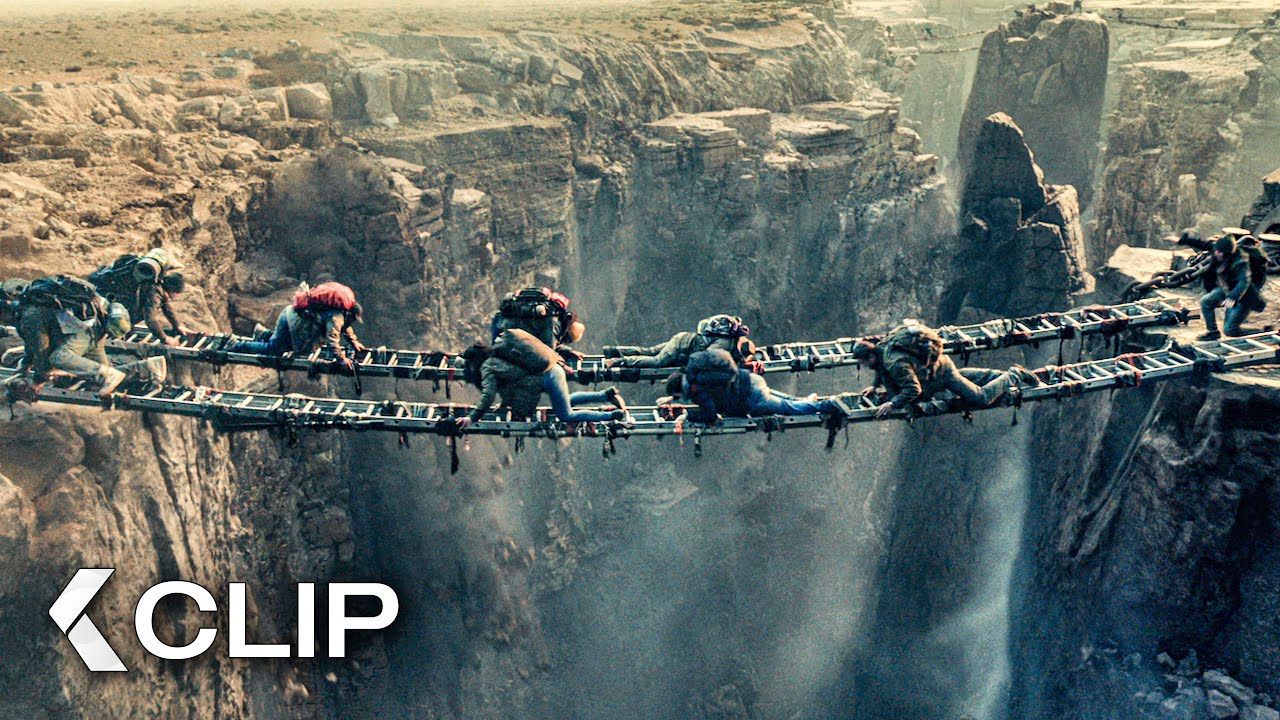 Crossing The Ladder During Earthquakes Scene – GREENLAND 2: MIGRATION (2026)