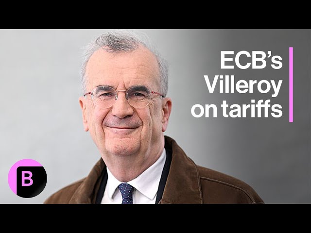 Davos: ECB’s Villeroy Says Trade Tensions to Have ‘Muted’ Impact on Prices