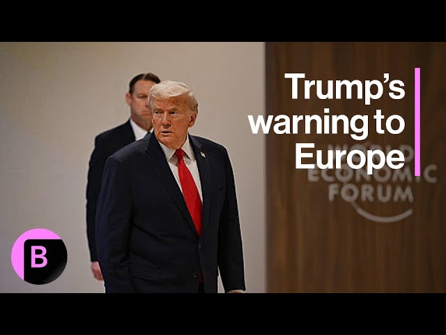 Davos: Trump’s Warning to Europe About Greenland