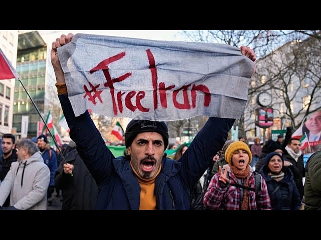 Demonstrations held in major European cities in solidarity with Iran protests