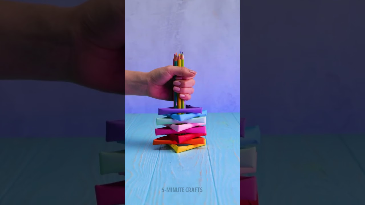 🌈 DIY RAINBOW Crafts for School 🖍️