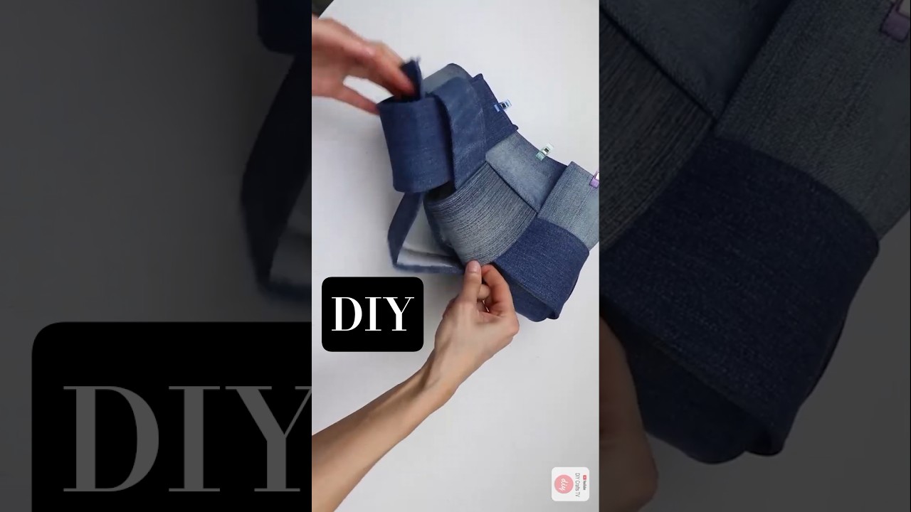 #diy #sewingtutorial woven bag tutorial beginners friendly