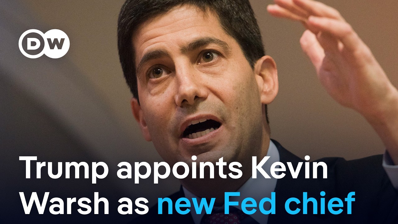 Donald Trump announces Kevin Warsh to head the Federal Reserve | DW News