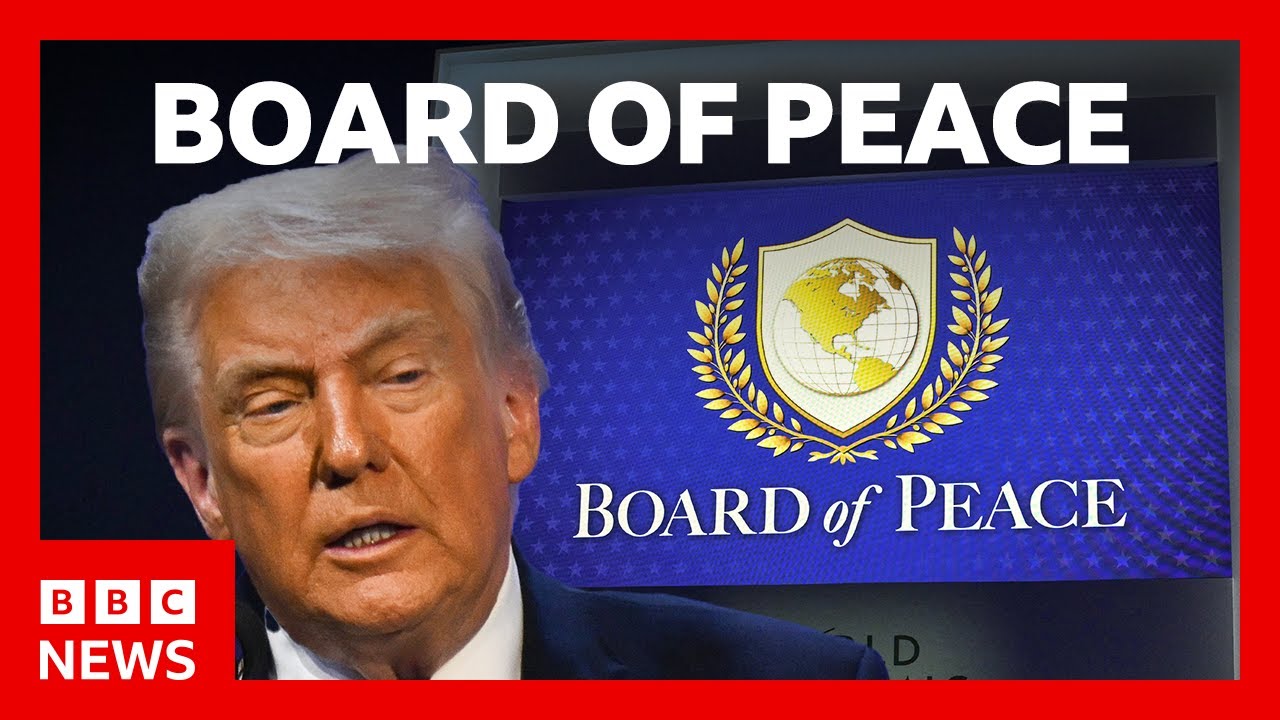 Donald Trump launches ‘Board of Peace’ with world leaders | BBC News