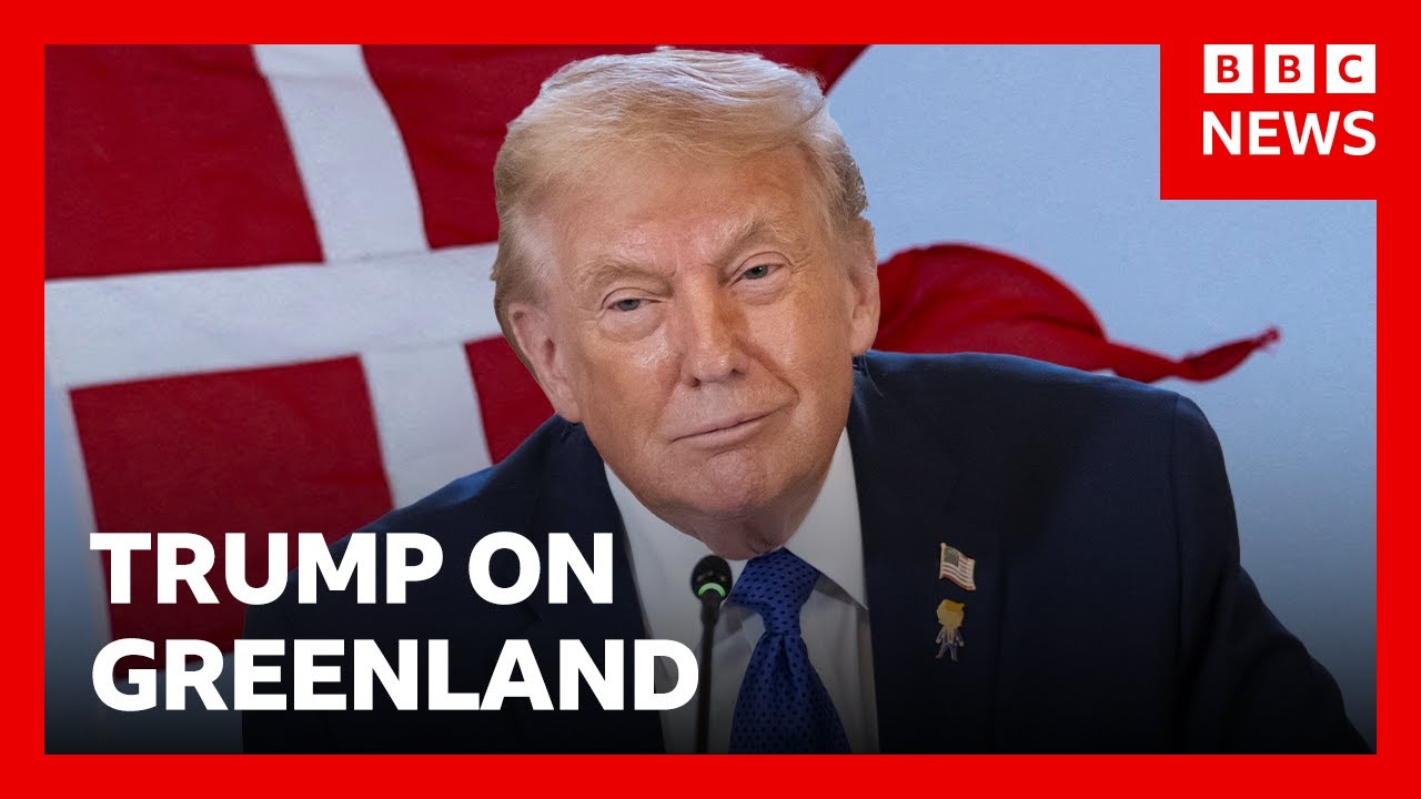 Donald Trump says US needs to ‘own’ Greenland to block Russia and China | BBC News