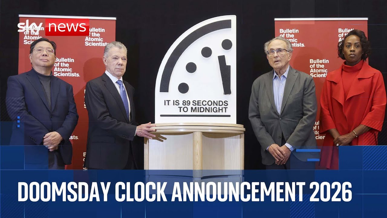 Doomsday Clock 2026 announcement