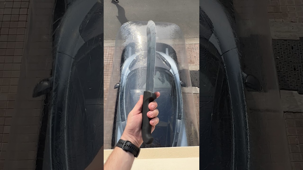 Dropping Objects On My Supercar! 😳 #supercars #cars #objects