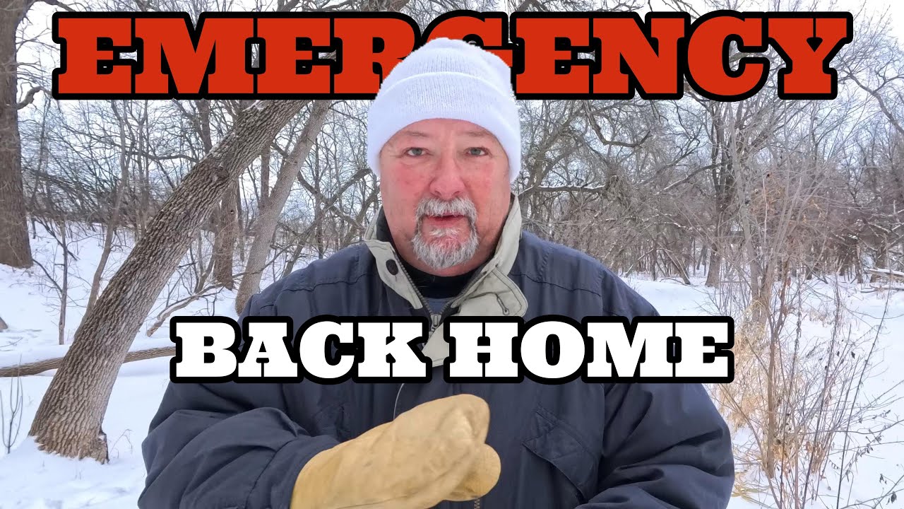 Emergency FORCES me back to Canada…Brrr!