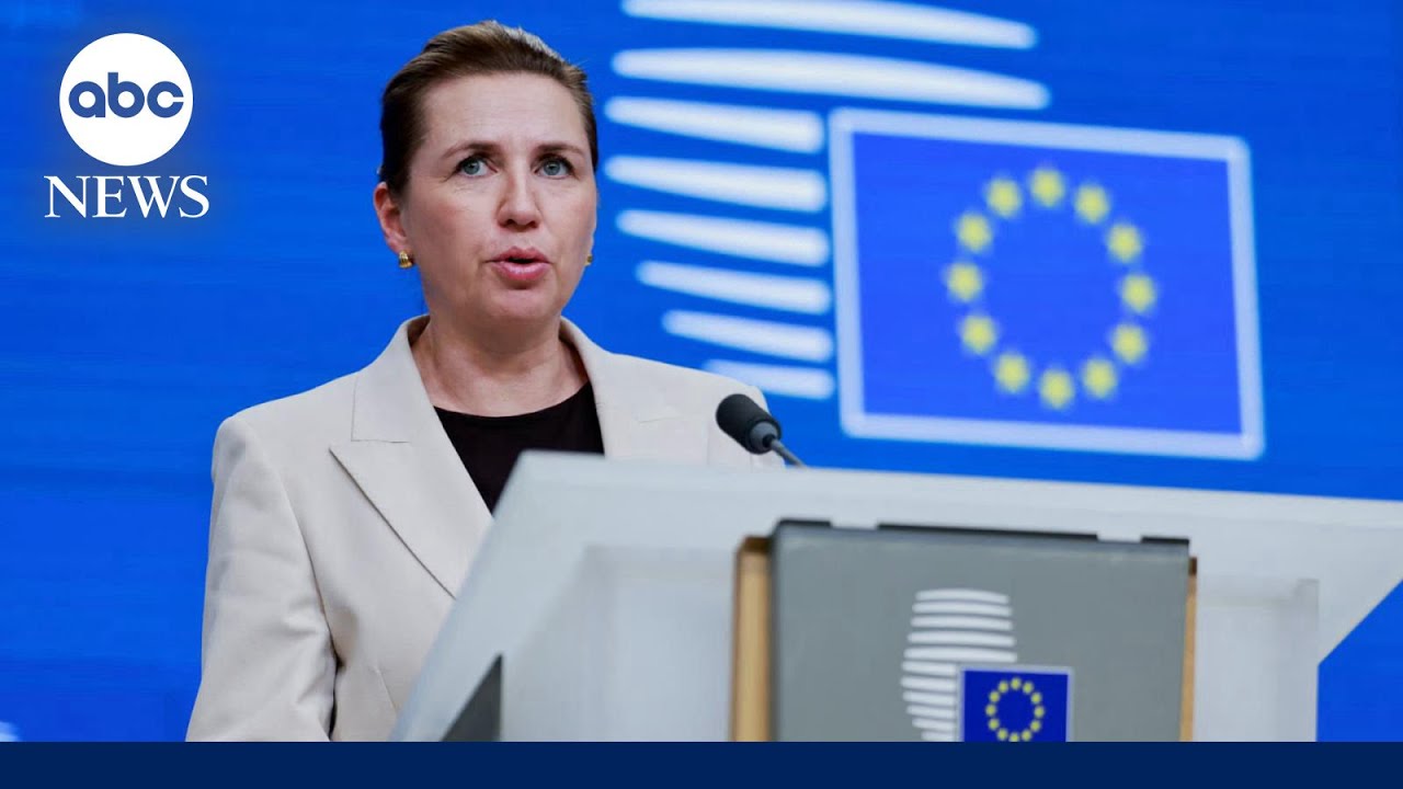 European leaders react to Trump’s latest comment about annexing Greenland