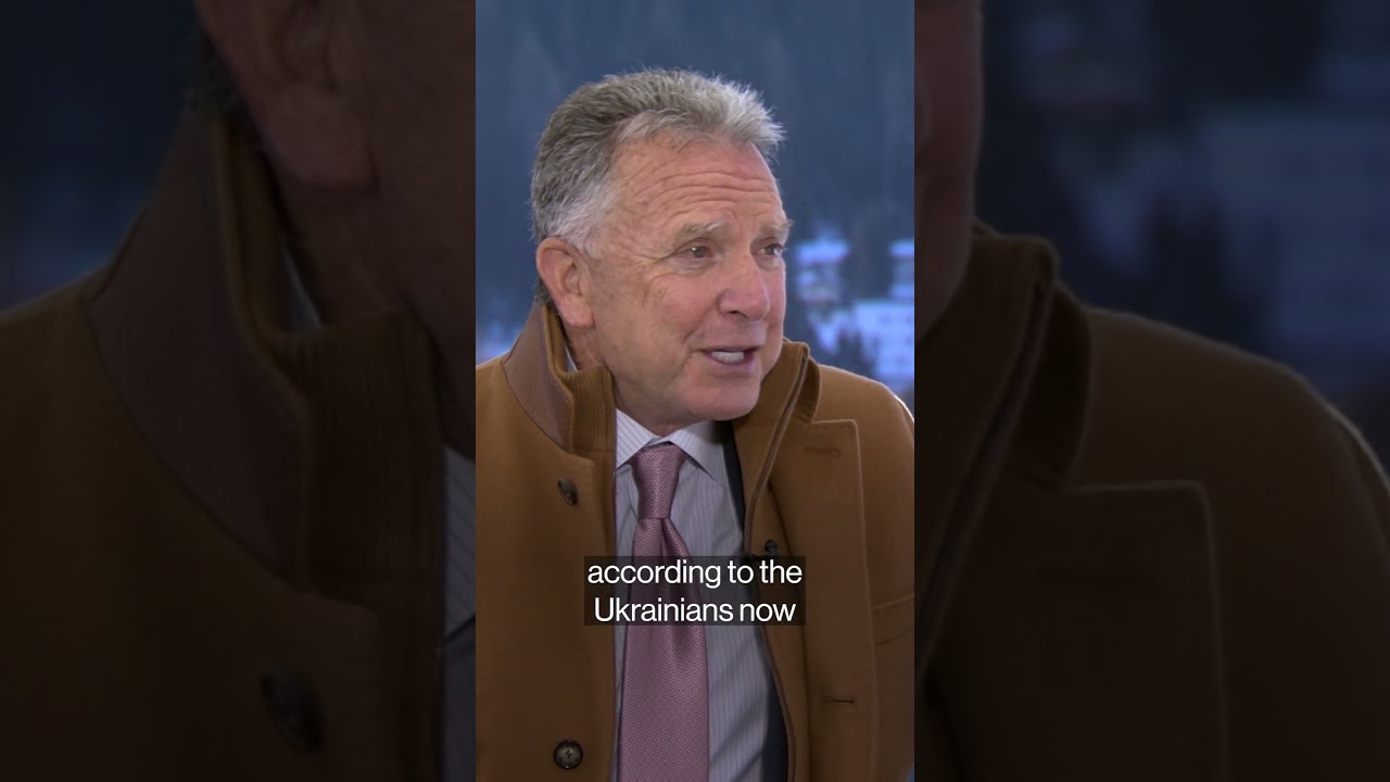 Everyone wants peace in Ukraine, Witkoff Says  #Davos #wef2026 #russia