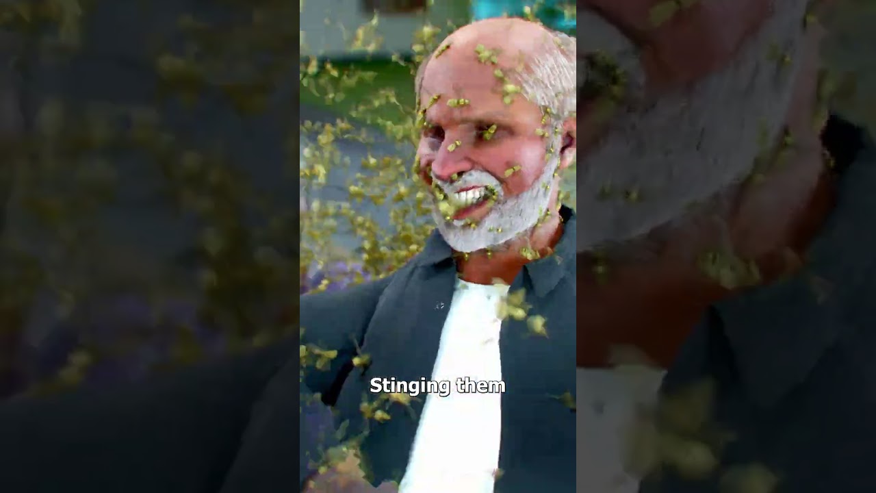 Family Attacked By Bees 😱