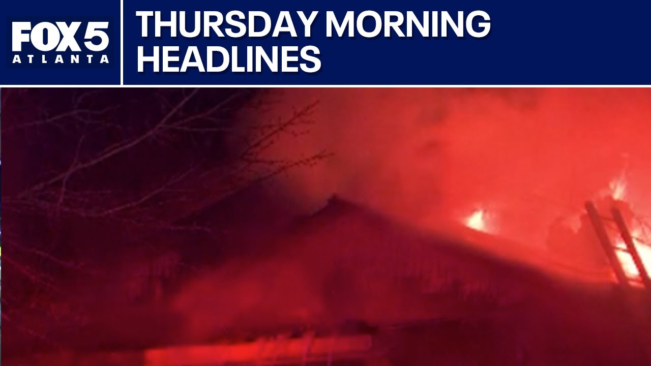 FBI raid in Fulton Co., woman shot by Cobb police, two early morning house fires | FOX 5 News