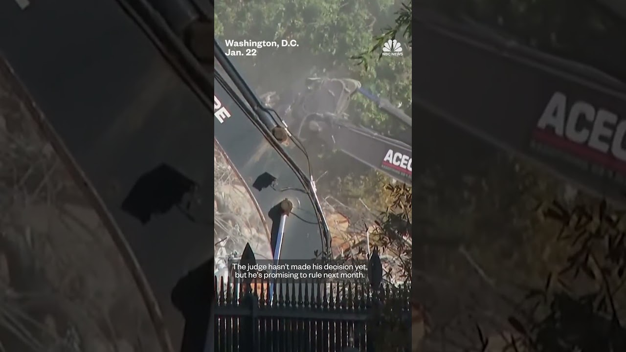 Federal judge appears skeptical of DOJ’s argument for White House ballroom construction