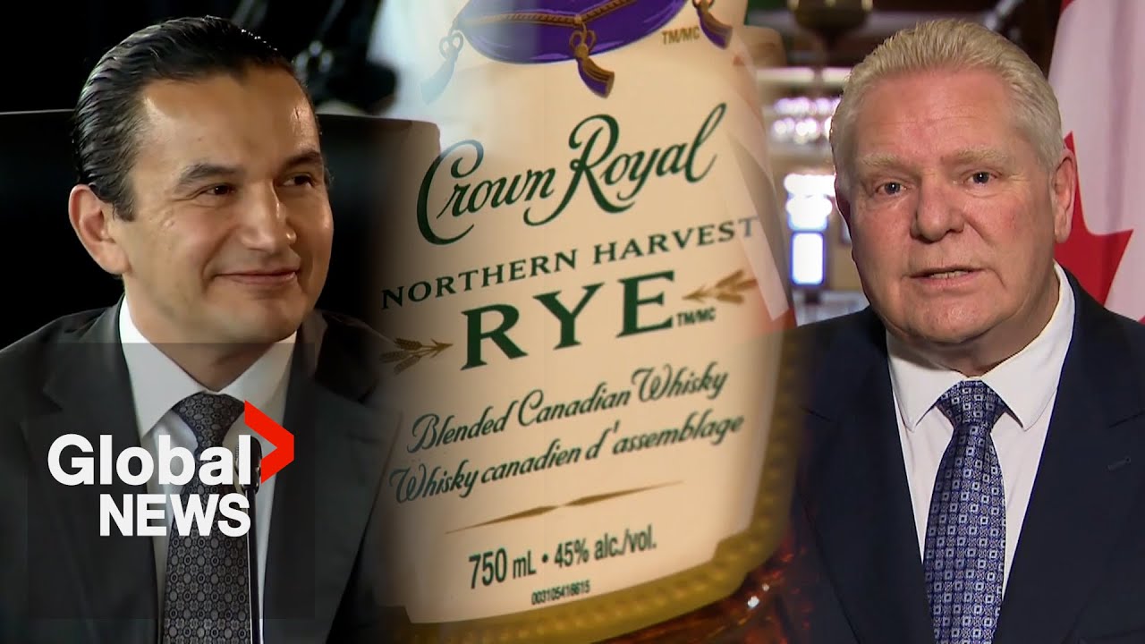 Ford faces cross-provincial push to back down from Crown Royal ban