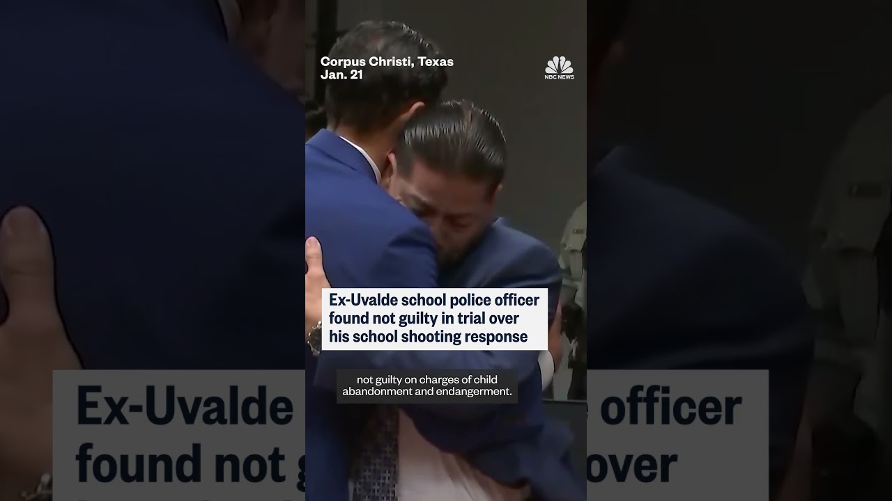 Former Uvalde school officer found not guilty