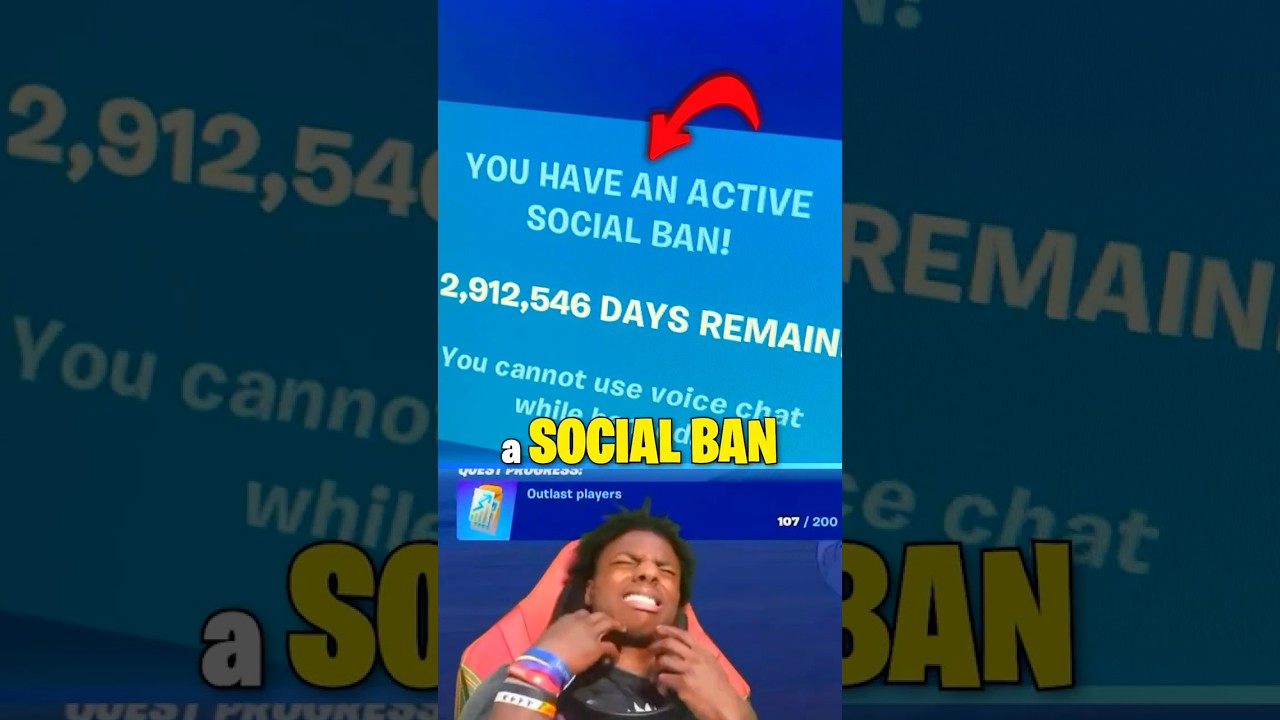 Fortnite Player BANNED For 8,000 Years!