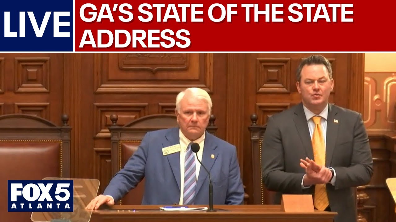 FOX 5 LIVE | Georgia Gov. Kemp gives final State of the State Address