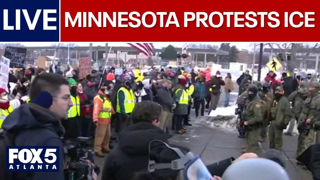 FOX 5 LIVE | ICE shooting latest; protestors across Minneapolis call for ICE to leave the city