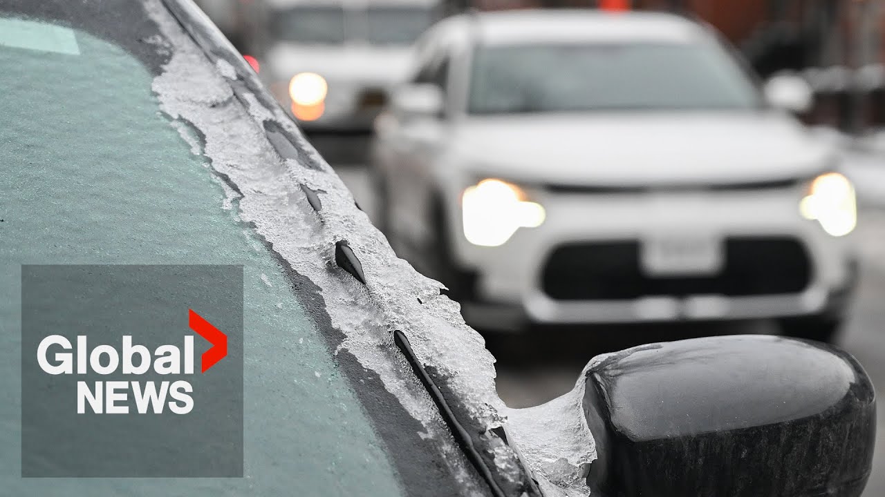 Freezing rain warning issued across the GTA