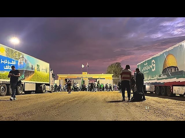 Gaza’s border with Egypt to open on Sunday after almost two-year closure, Israel says