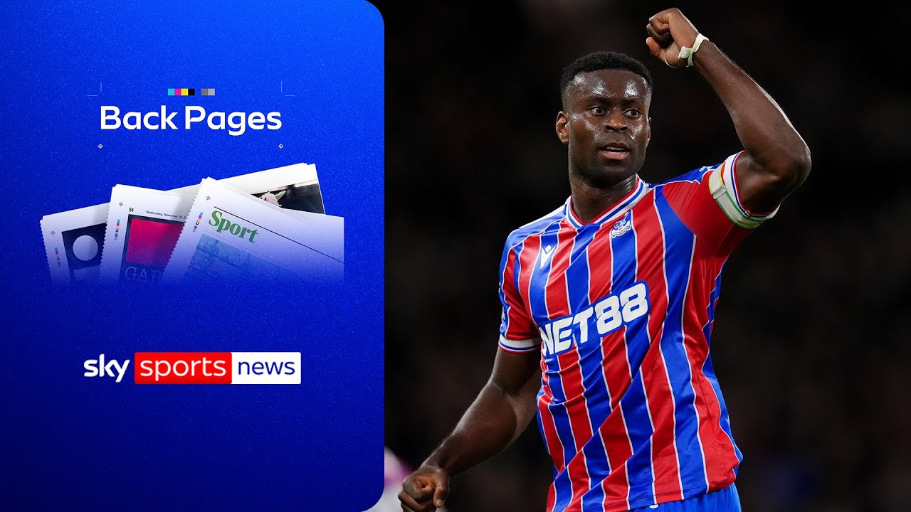 Glasner confirms his and Guehi’s Crystal Palace exit  | Back Pages Tonight