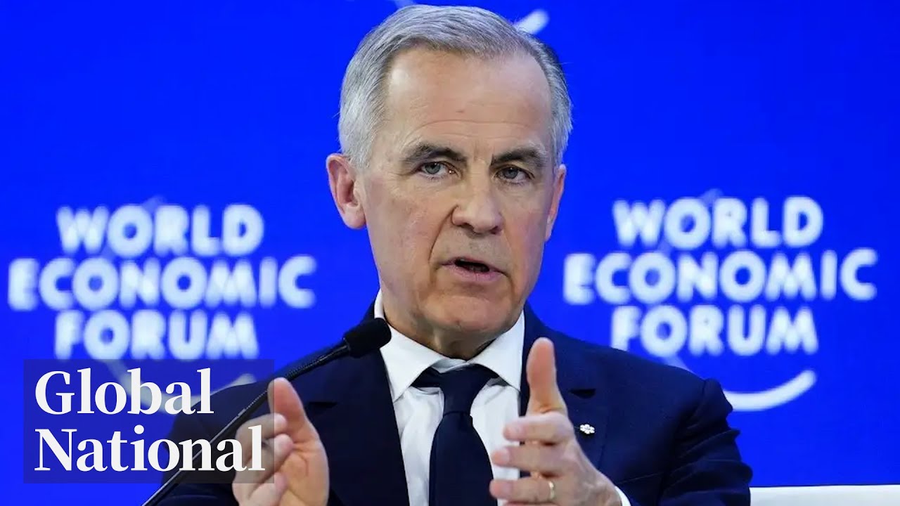 Global National: Jan. 20, 2026 | Carney’s World Economic Forum speech warns of “brutal reality”