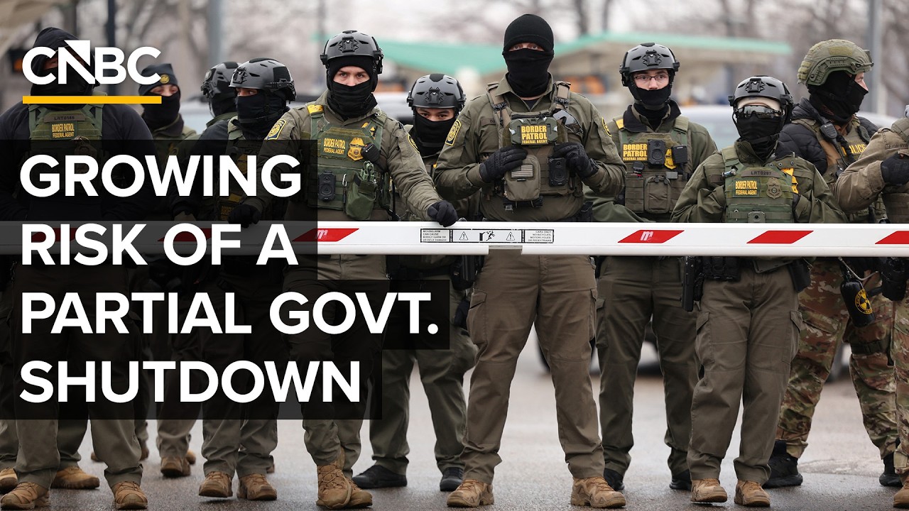 Government Shutdown Risk Grows After Another Fatal Minnesota Shooting