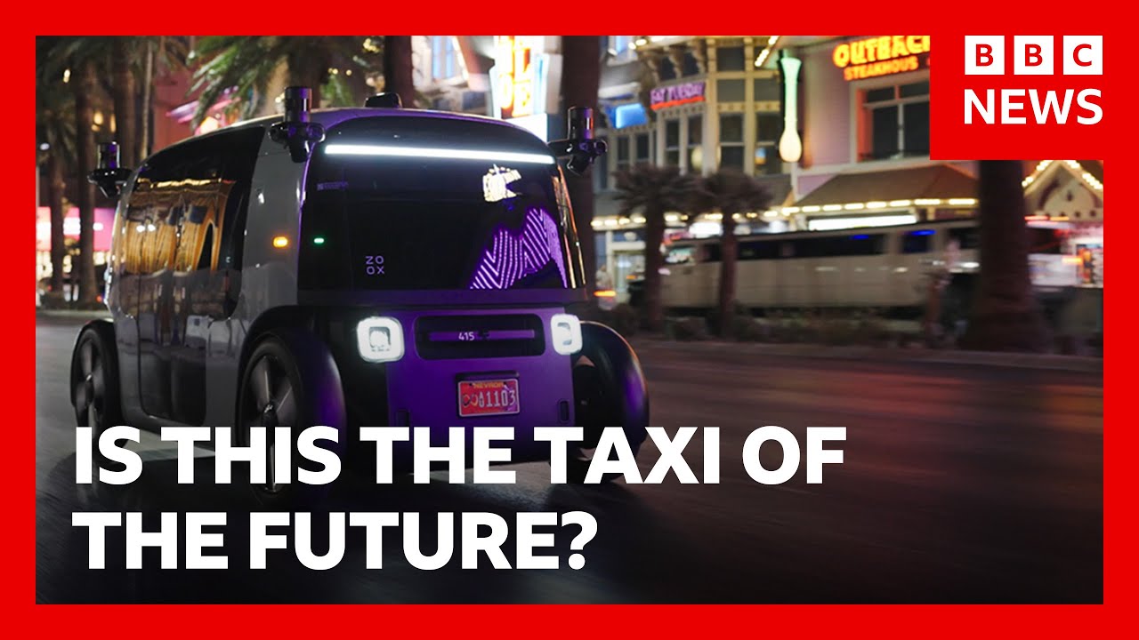 Has Las Vegas got the taxi of the future, now? | BBC News