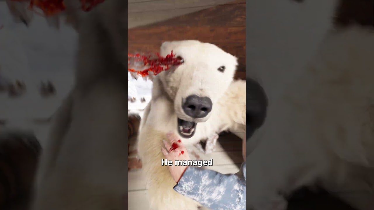 He Raised A Polar Bear To Stay Alive 😮