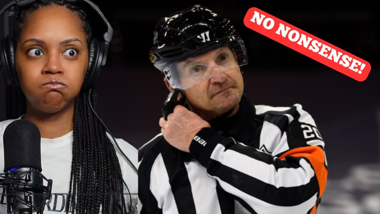 HILARIOUS CLIPS OF NHL REFS LOSING IT | BRITTREACTS