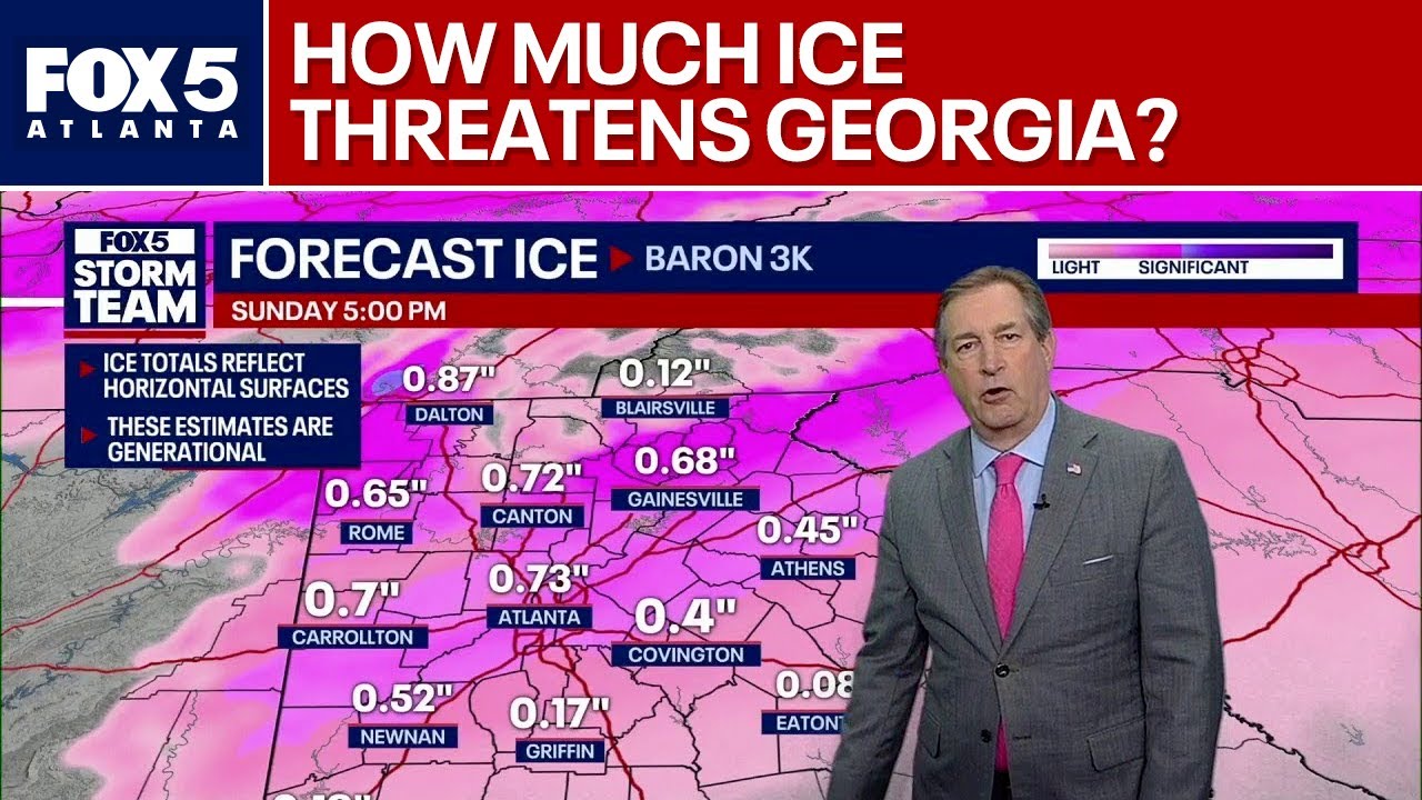 Historic ice storm in Georgia, but how much? | FOX 5 News